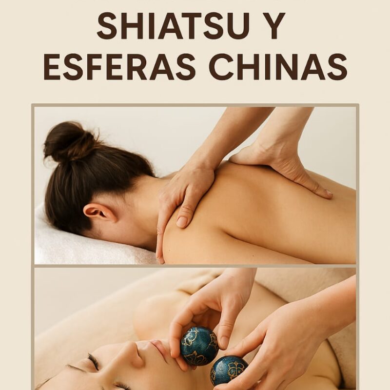 Taller - TENICAS DE SHIATSU & MASAJES CON ESFERAS CHINAS
